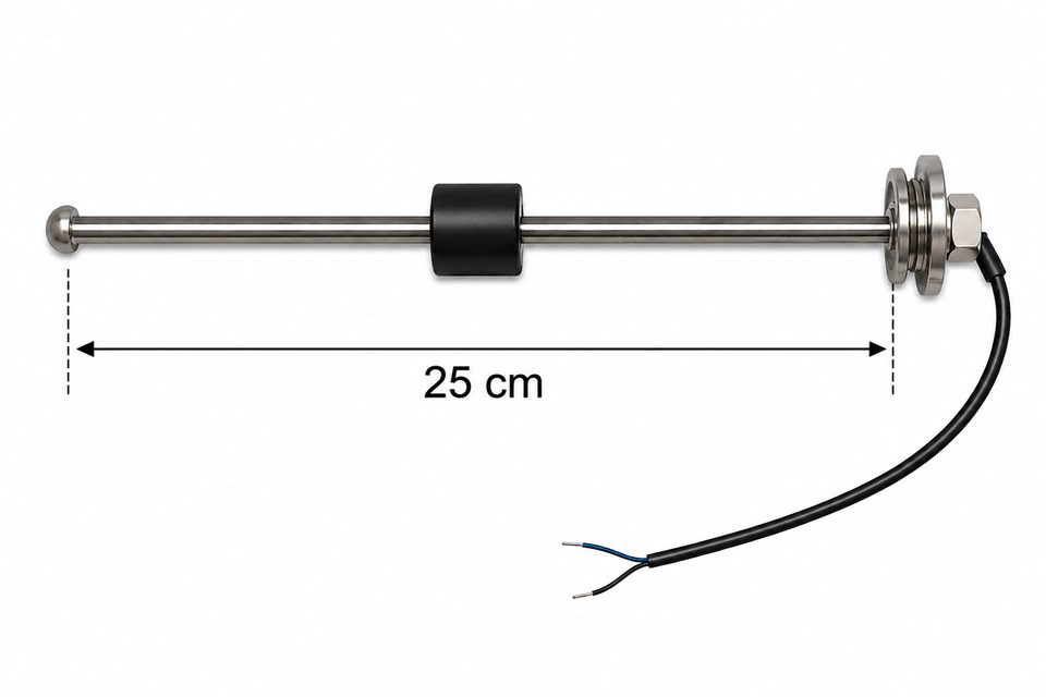 Yakıt Ve Su Şamandırası 25 Cm 190 Ohm